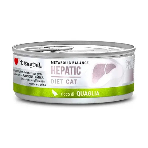 Disugual Diet Cat Hepatic Quail 12X85Gr