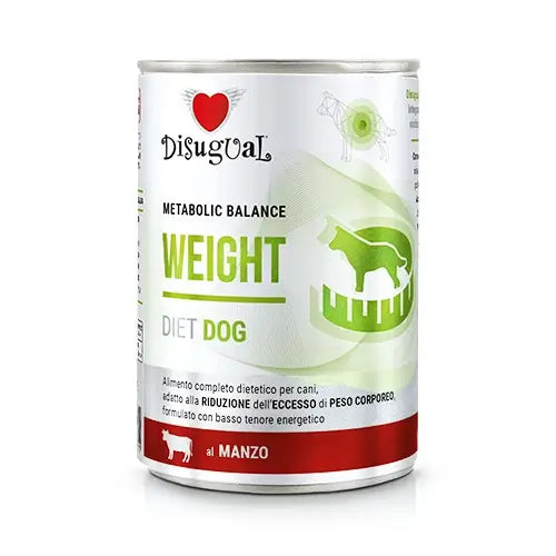 Disugual Diet Dog Weight Beef 6X400Gr