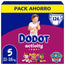 Dodot Activity Size 5, 126 Nappies