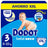 Dodot Baby Dry Nappy Size 3 , 176 units
