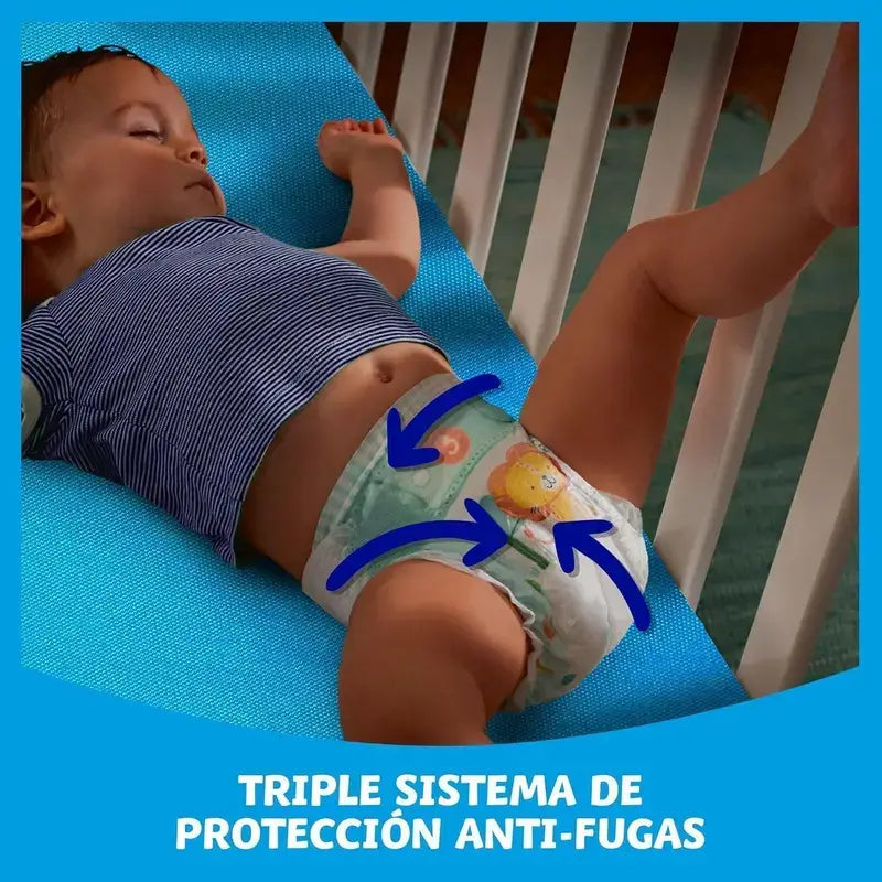 Dodot Baby Dry Taille 6, 13Kg-18Kg, 128 couches