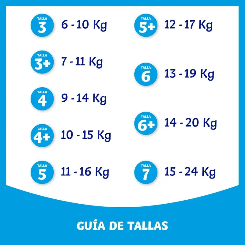 Dodot Baby Dry Taille 3 (6-10 kg), 62 couches