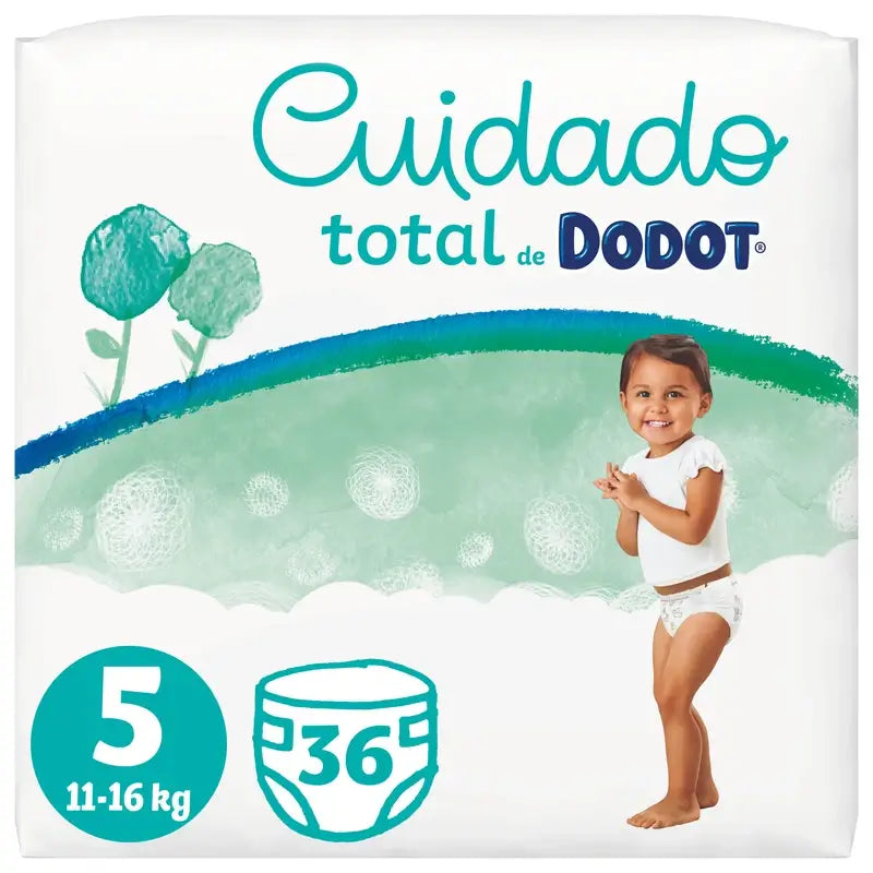 Couches Dodot Total Care Taille 5, 36