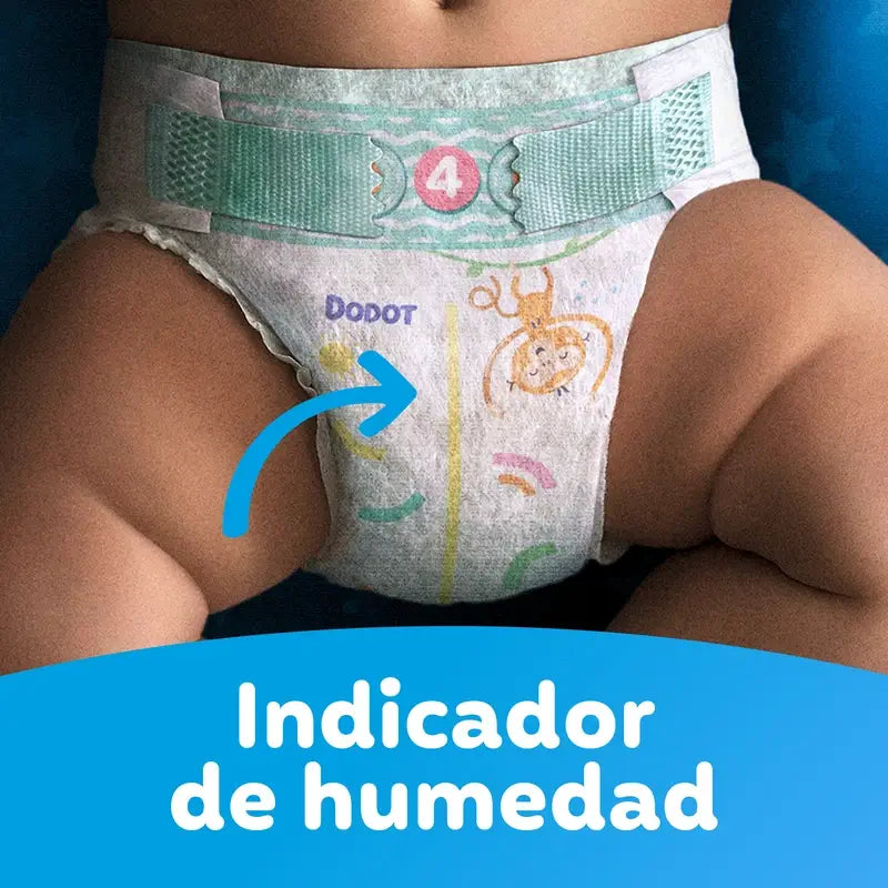Dodot Bebé-Seco Size 8, 54 nappies