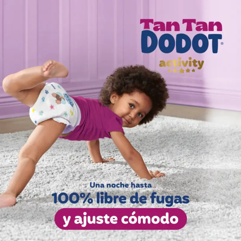 Dodot Activity Taille 7, 15kg+, 46 couches