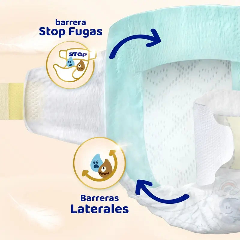 Dodot Sensitive Taille 2, 4kg-8kg, 88 couches
