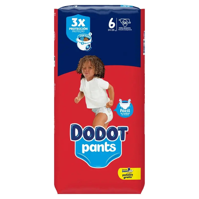 Dodot Pants Nappy Panty Size 6 , 54 pieces