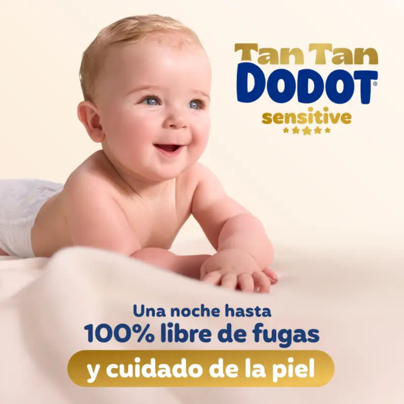 Couches Dodot Sensitive Extra Absorbant 10-15 kg Taille 4+, 48 Pcs.