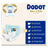 Dodot Sensitive Box Taille 4, 70 couches