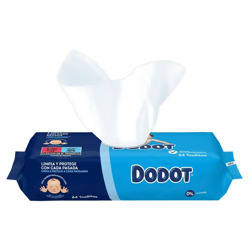 Dodot Baby Wipes, 64 pièces