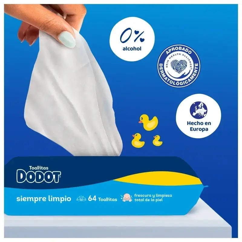 Dodot Mainline Wipes, 12x64, 768 pcs.