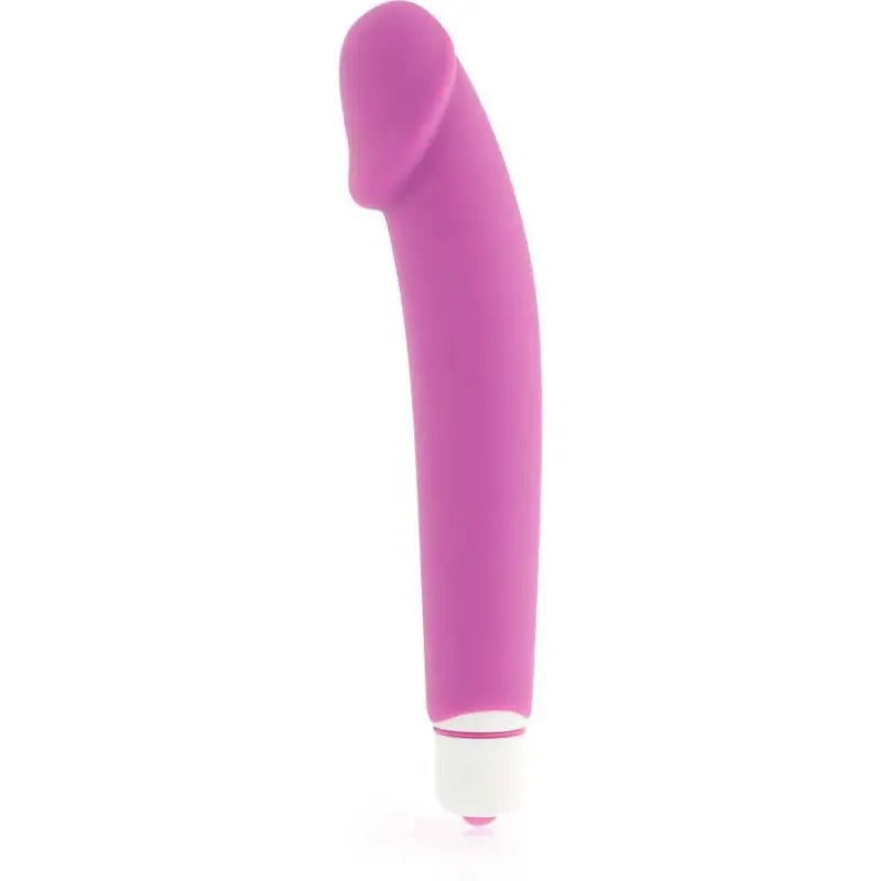 Dolce Vita Vibrator Realistic Silicone Vibrator Purple