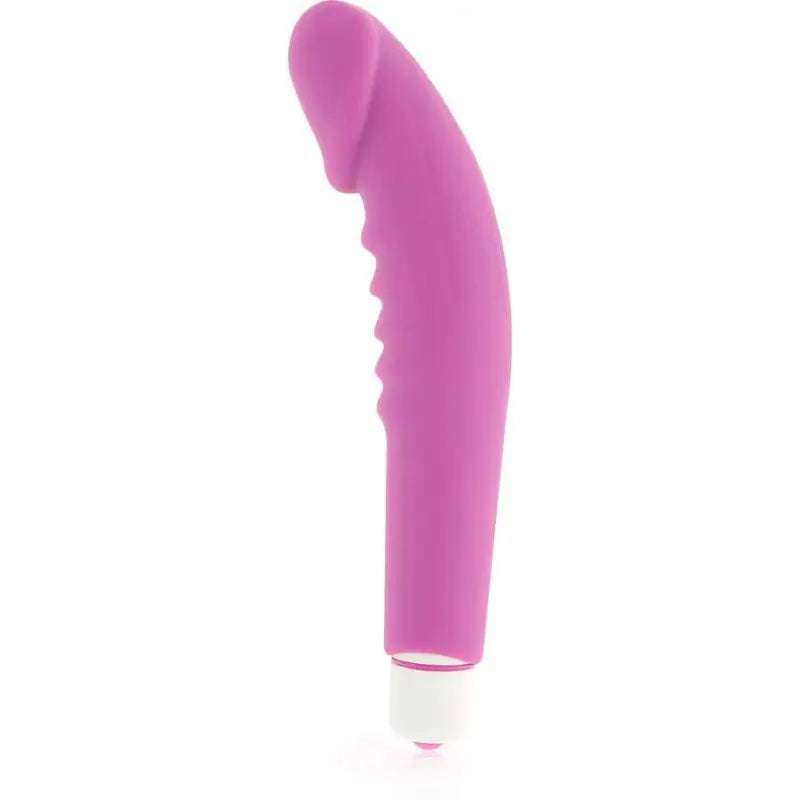 Dolce Vita Vibrator Realistic Silicone Vibrator Lilac Model 1