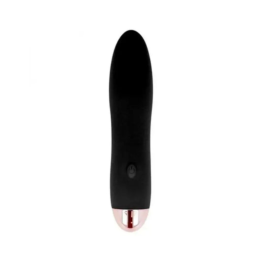 Dolce Vita Rechargeable Vibrator Four Black 7 Speeds