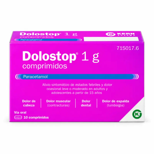 Dolostop 1 g, 10 Comprimés