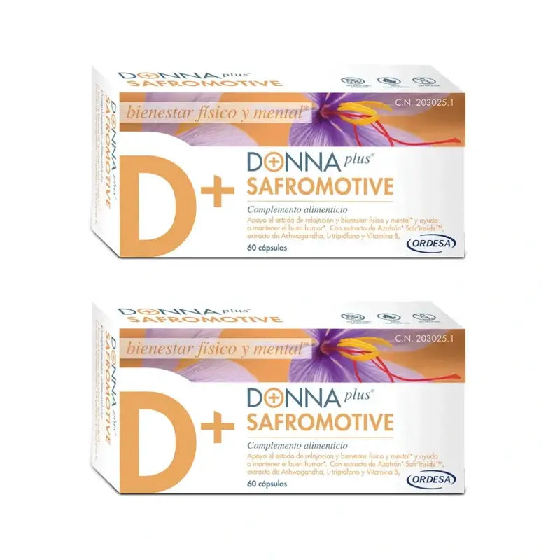 Donnaplus Safromotive, 2X60 Capsules