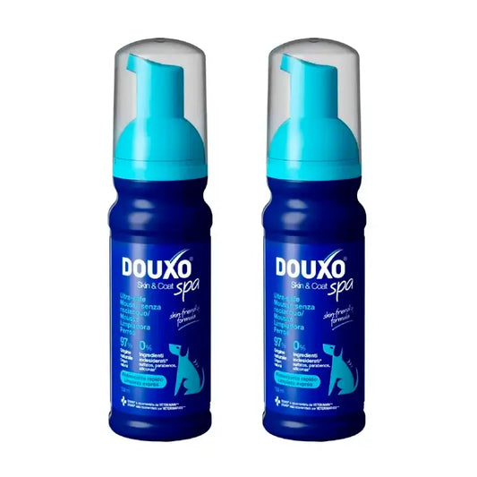 Douxo Skin & Coat Spa Ultra Gentle Express Cleansing Foam, Pack 2 x 150 ml