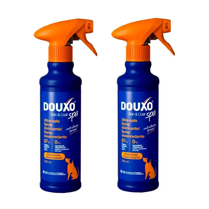 Douxo Skin & Coat Spa Detangling Spray For Dogs, Pack 2 x 340 ml