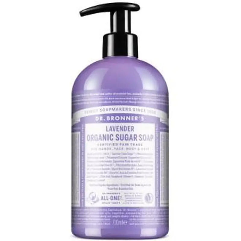 Dr. Bronner'S Lavender Sugar Soap 710Ml.
