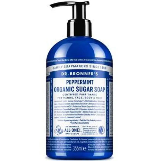 Dr. Bronner'S Mint Sugar Soap 355Ml.
