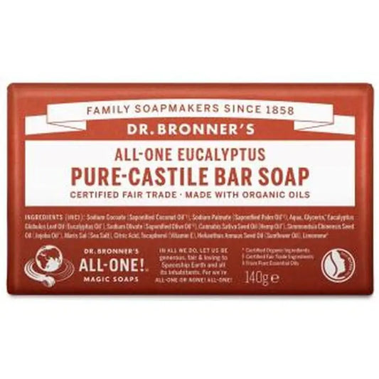 Dr. Bronner'S Eucalyptus Bar Soap 140Gr.