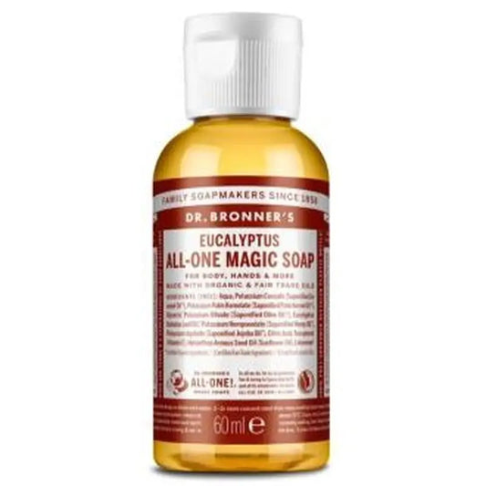 Dr. Bronner'S Eucalyptus Liquid Soap 60Ml.