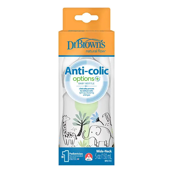 Dr.Brown'S Duplo Wide Mouth Bottle 150Ml Jungle