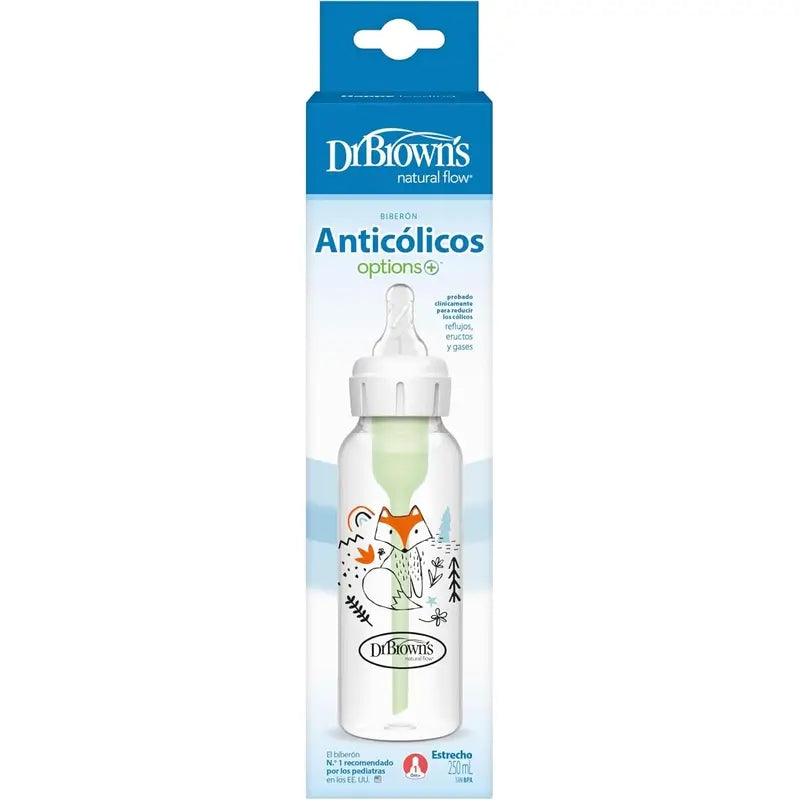 Dr. Brown's Standard Bottle Options+ Fox, 250 ml