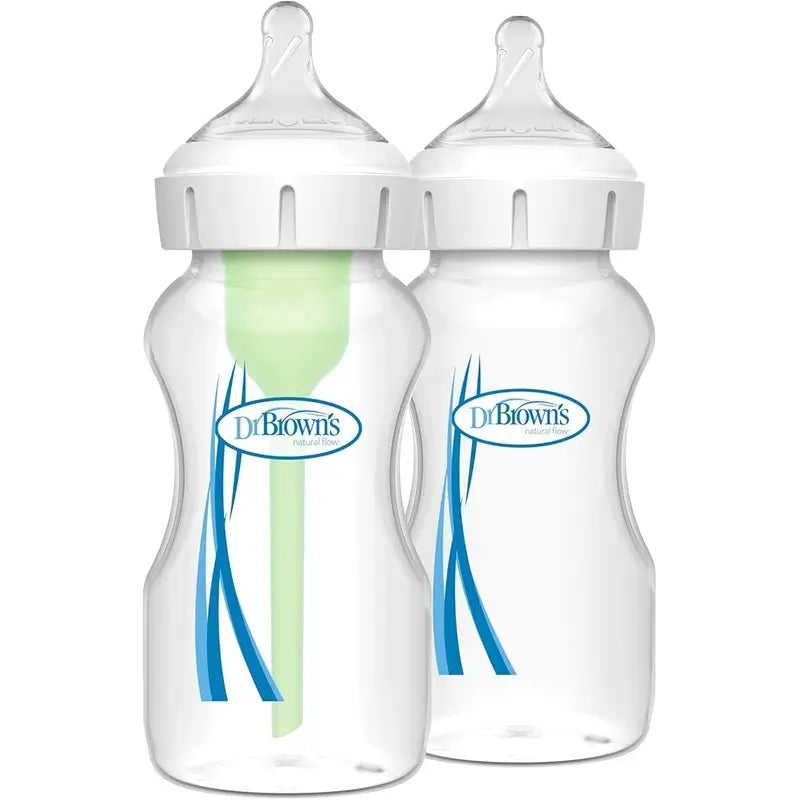 Kit de recharge Dr. Brown's 270 ml (2 valves, 2 tubes et 2 bouchons)