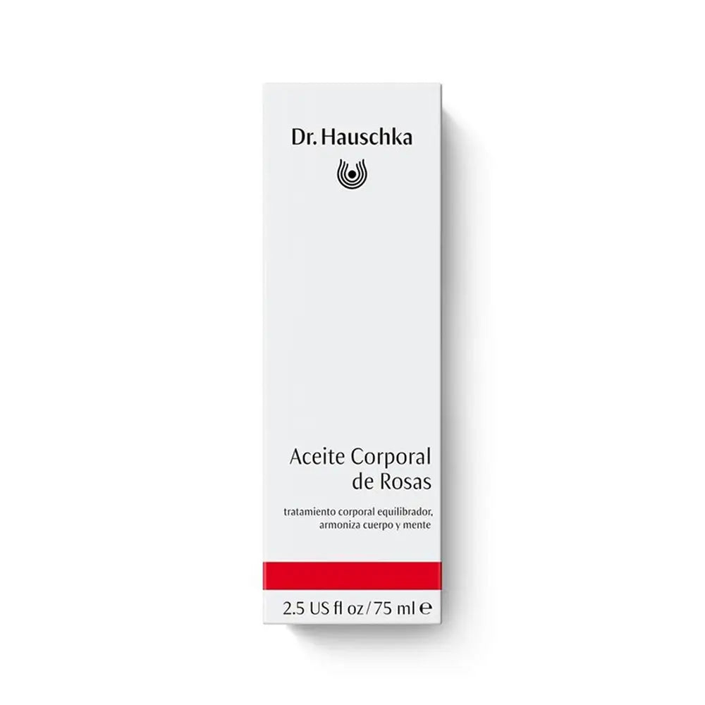 Hauschka Huile pour le corps au pétale de rose 75Ml.