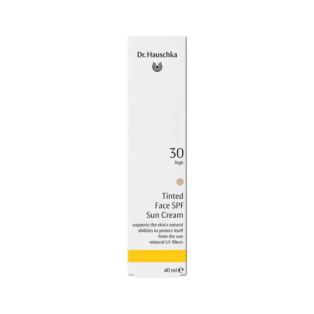 Hauschka Crème solaire pour le visage Spf30 avec couleur Tube 40Ml.