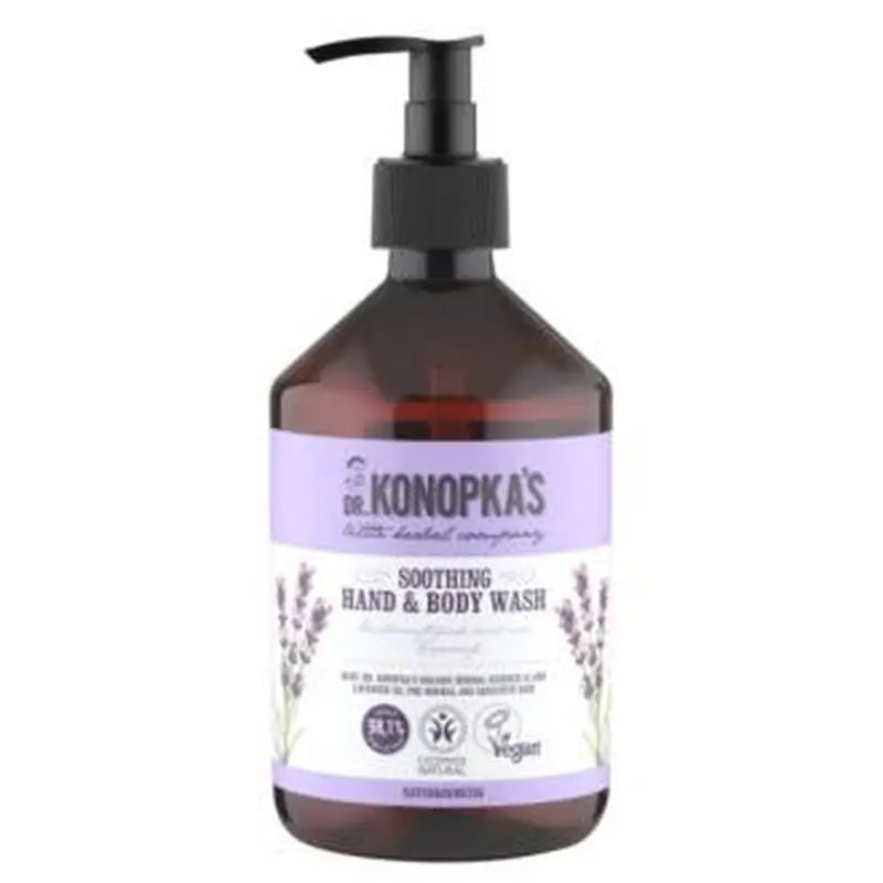 Dr. Konopka'S Soothing Hand & Body Wash 500ml. Vegan
