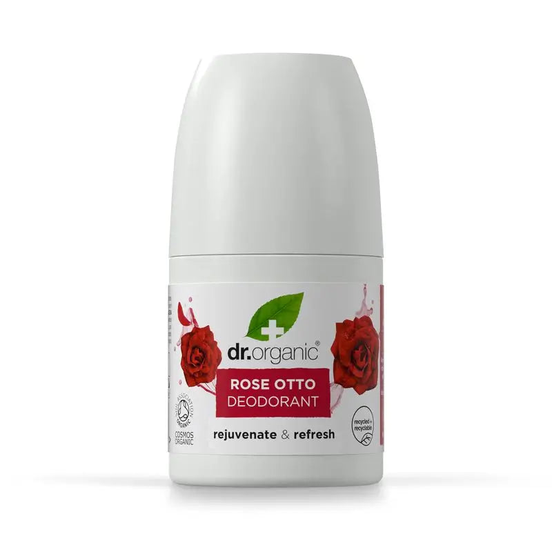 Dr.Organic Rosa Damascena Mature Skin Deodorant, 50 ml