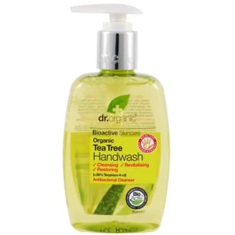 Dr.Organic Tea Tree Hand Soap All Skin Types, 250ml