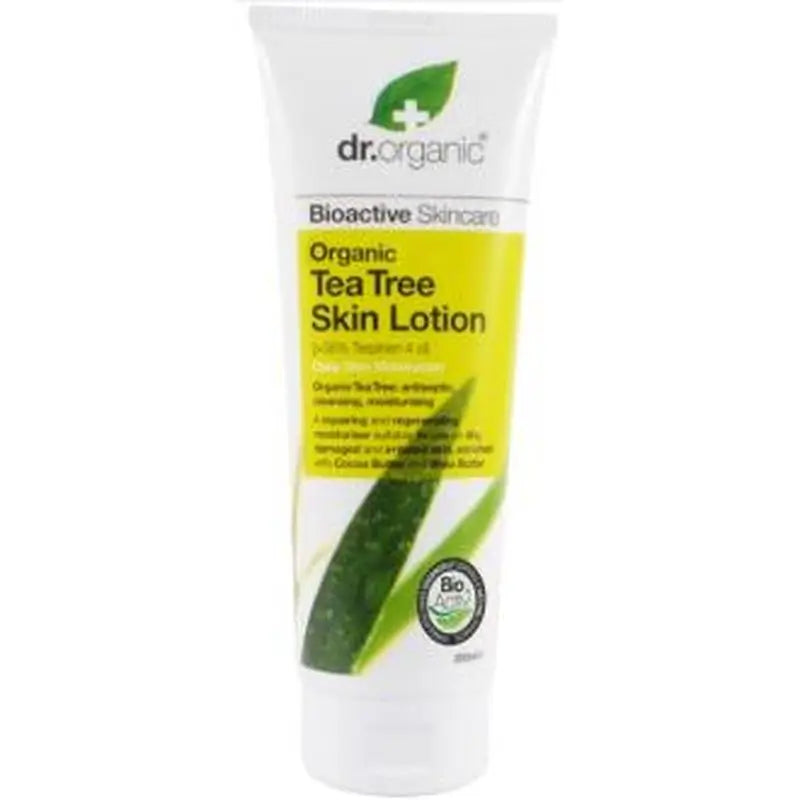 Dr.Organic Tea Tree Body Lotion Oily Skin, 200 ml