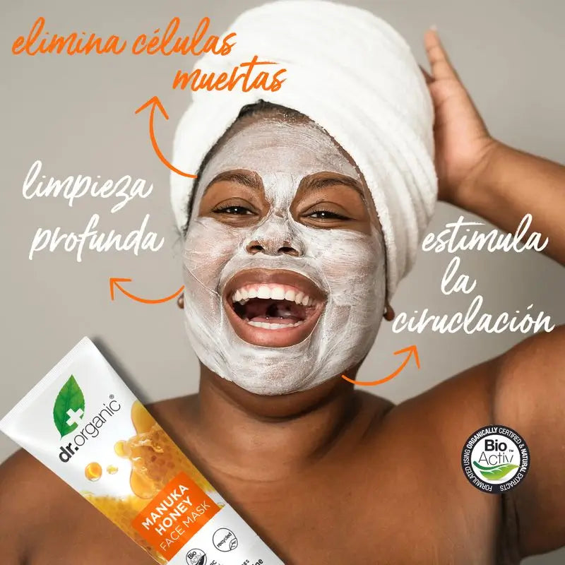 Masque au miel de Manuka pour peaux sèches et sensibles, 125 ml