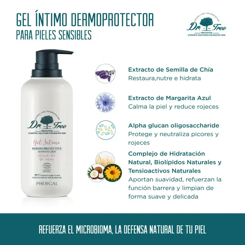 Tree Natural Intimate Gel Sensitive Skin 200Ml