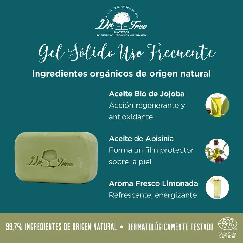Tree Natural Solid Gel for Frequent Use Sensitive Skin (gel solide à usage fréquent pour les peaux sensibles)
