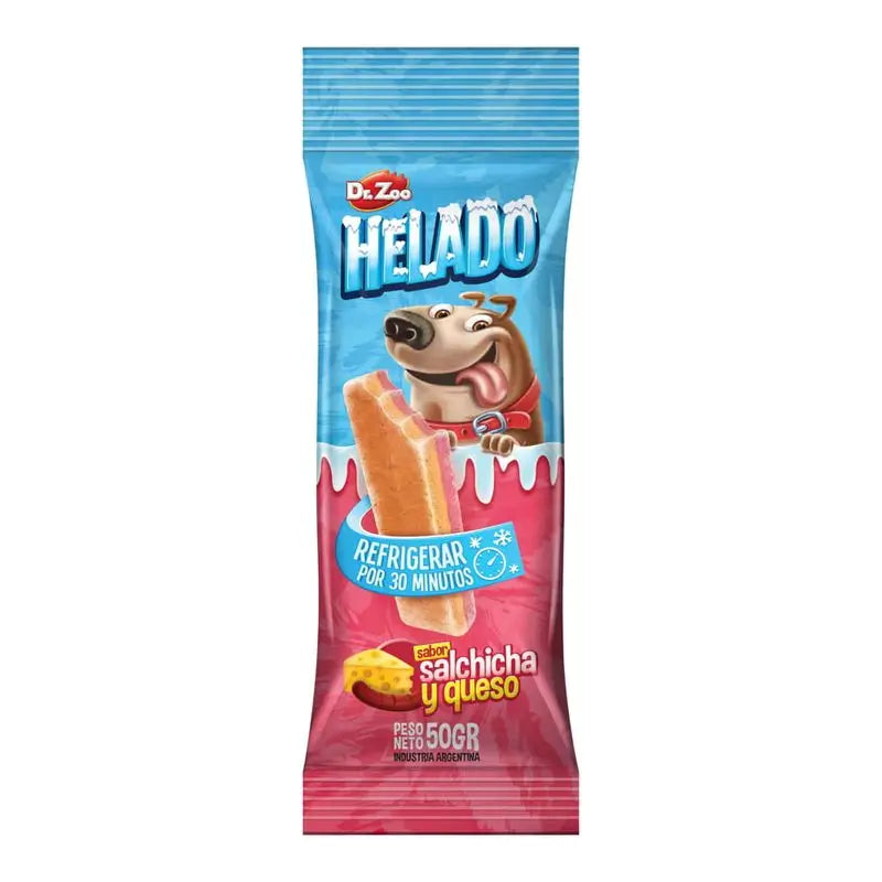 Dr ZOO Ice Cream Dog Sausage Cheese 24X50Gr