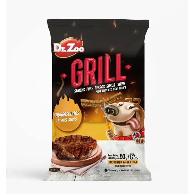 Dr ZOO Dog Grill Churrasquitos 24X50Gr