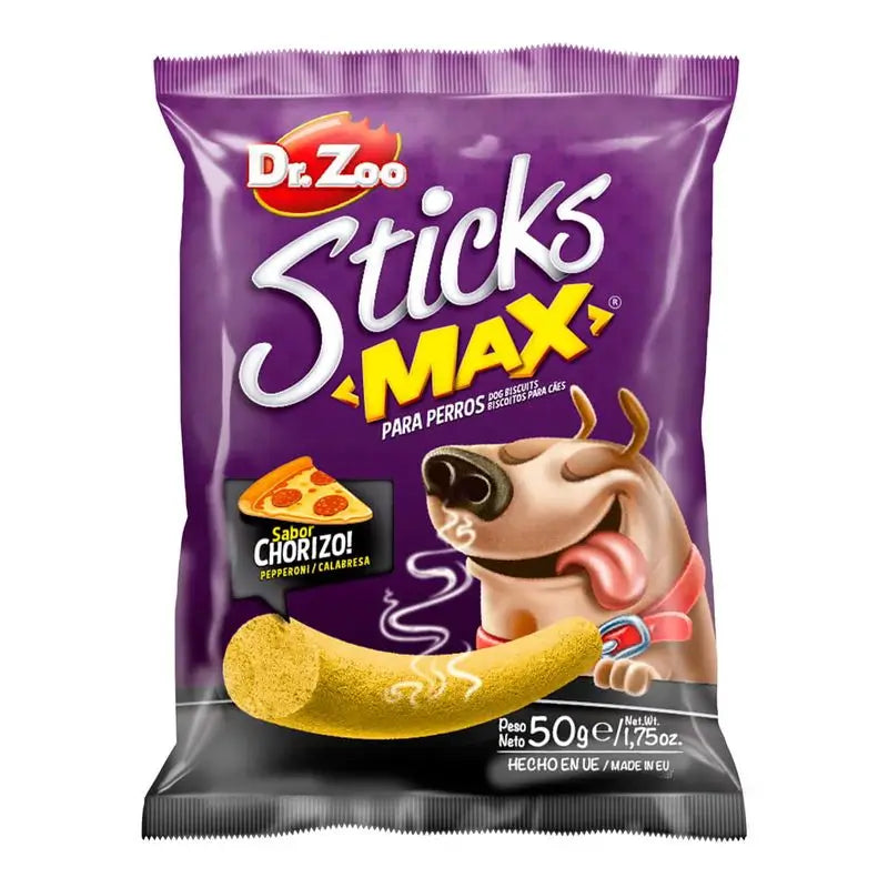 Dr ZOO Dog Sticks Max Calabrese/Hedgehog 24X50Gr
