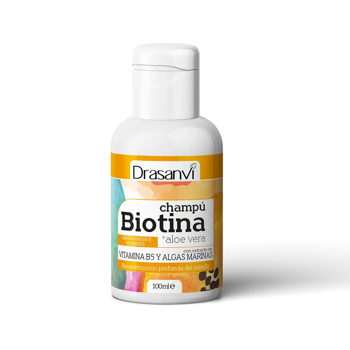 Drasanvi Biotina Shampoo & Aloe Vera Dry & Dull Hair Bottle, 100 ml