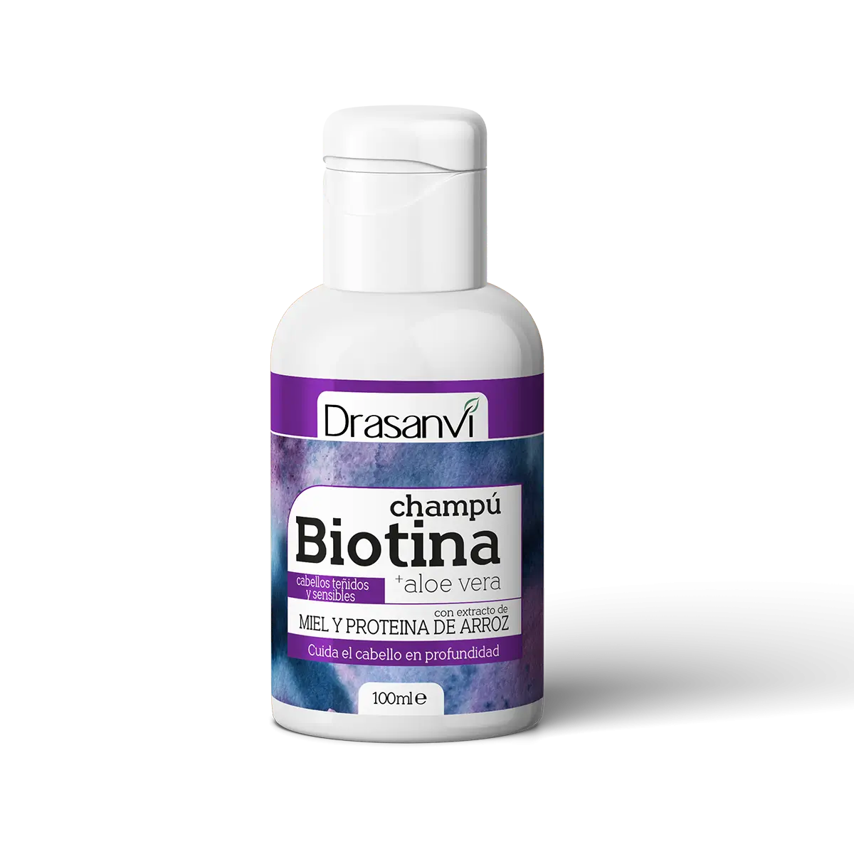 Drasanvi Biotina Shampoo & Aloe Vera Colour-treated & Sensitive Hair Bottle, 100 ml