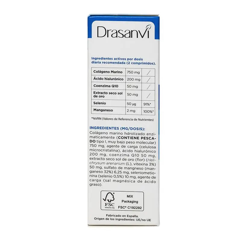 Drasanvi Hair, Skin & Nails Collmar Antiage Essentials, 60 comprimés