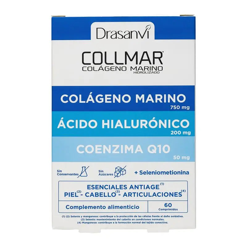 Drasanvi Hair, Skin & Nails Collmar Essential Antiage, 60 tablets