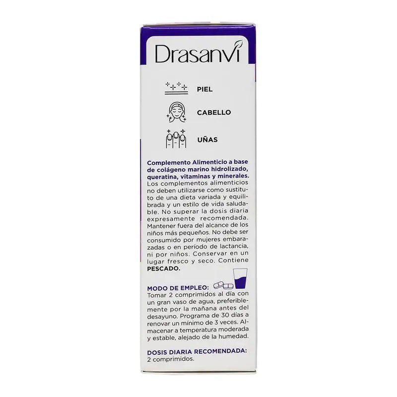 Drasanvi Hair, Skin & Nails Collmar Essentials Beauty, 60 comprimés