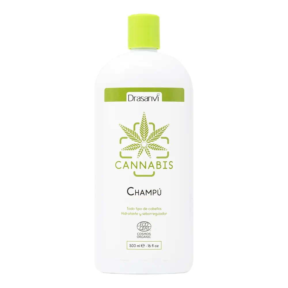 Drasanvi Cannabis Shampoo Ecocert Bio , 500 ml