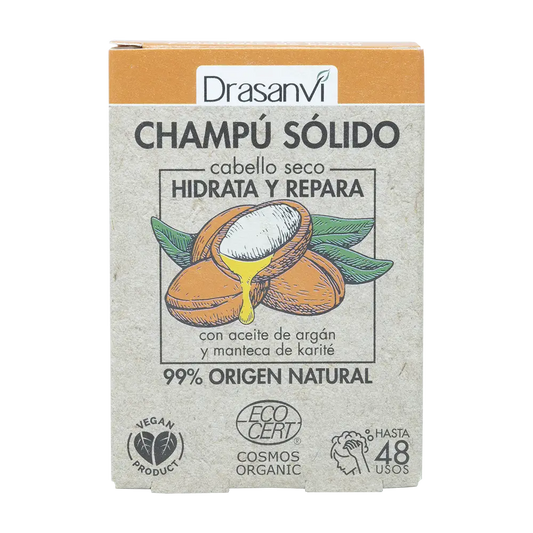 Drasanvi Solid Shampoo Dry Hair Ecocert , 80 g