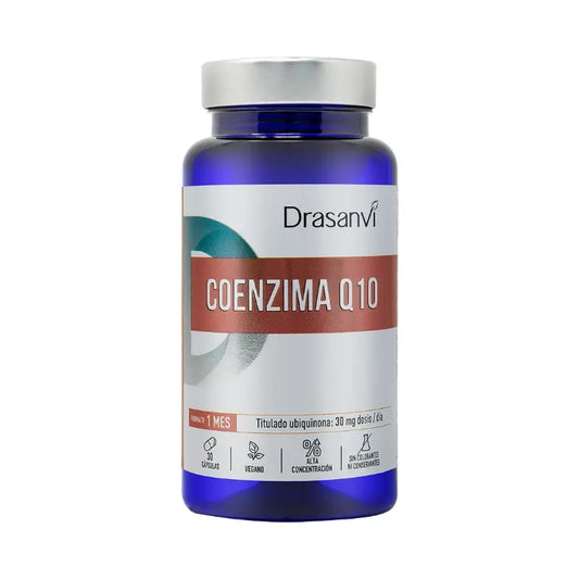Drasanvi Coenzyme Q10 30 Capsules Nutrabasicos Drasanvi Bouteille