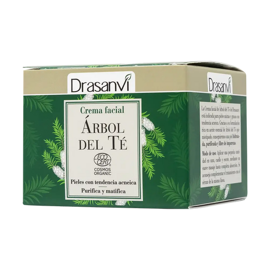 Drasanvi Facial Cream Tea Tree Ecocert Bio , 50 ml